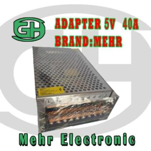 آداپتور صنعتی 5ولت 40آمپر MEHR